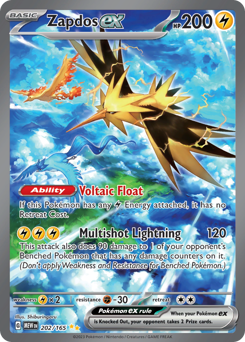Carte Électhor-ex Special Illustration Rare 202 sur 165 dans le viseur